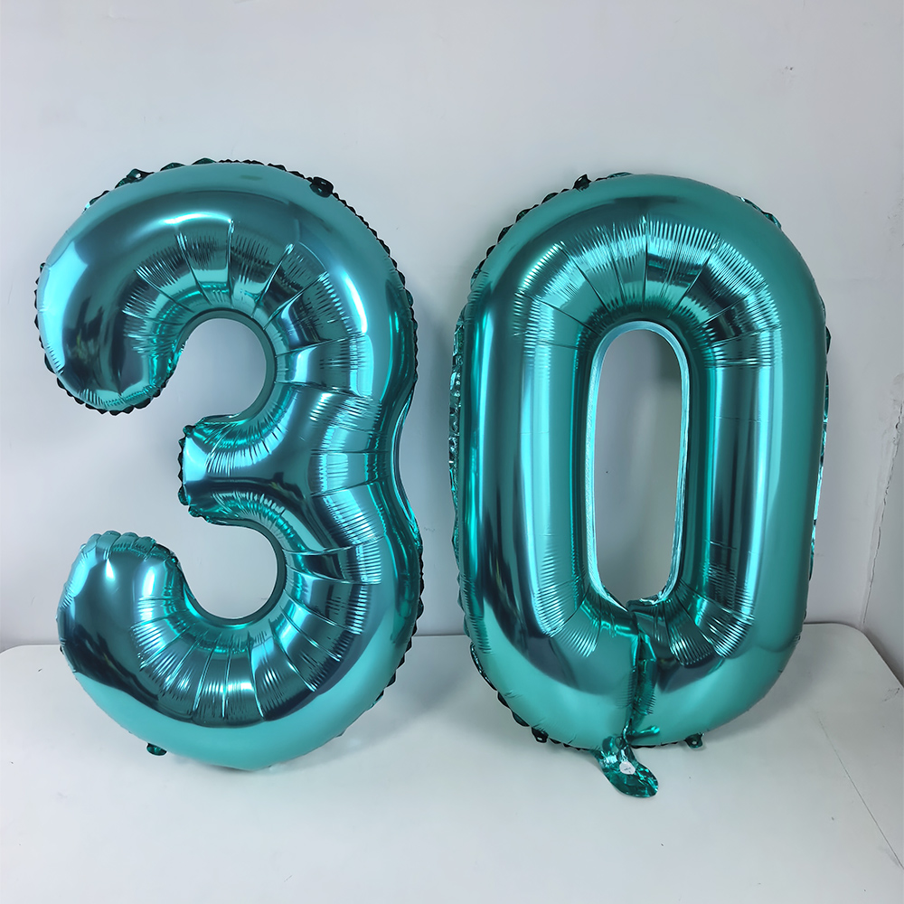 32인치 청록색 18번 풍선 대형 호일 0-9 숫자 풍 - Balloon Pump Hand 리뷰 및 가격