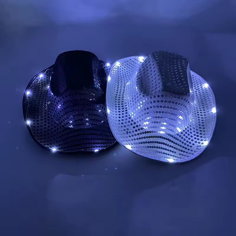 블링키 LED 라이트 카우보이 카우걸 모자 플래싱 캡  - Party Hat Cone 리뷰 및 가격
