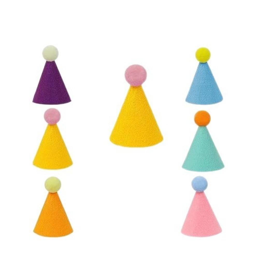 6개 또는 12개 세트의 귀여운 미니 애완동물 파티 모 - Party Hat Cone 리뷰 및 가격
