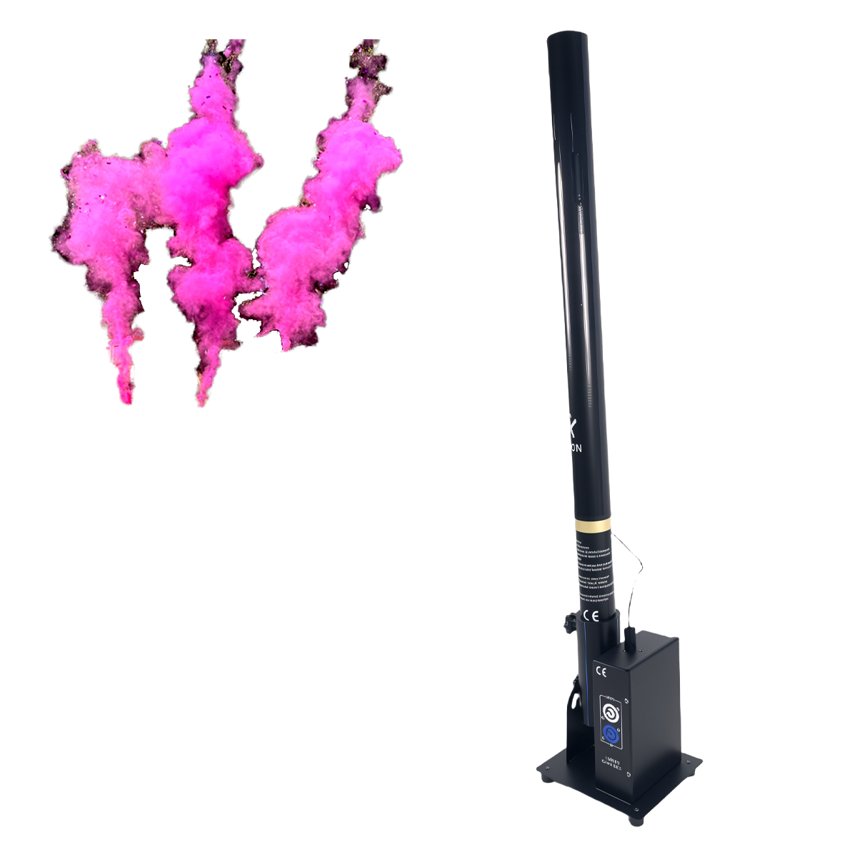 전기식 컨페티 발사기, 원격 제어, 단일 헤드, 철제  - Confetti Cannon Tube 리뷰 및 가격