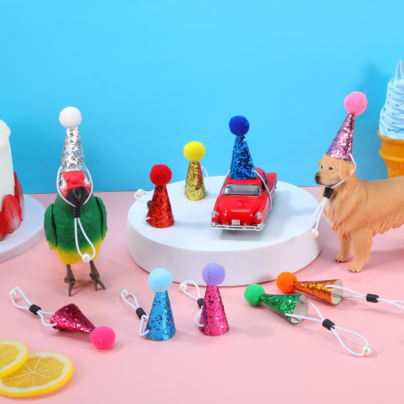 파티용 모자 10개 세트: 생일, 할로윈, 크리스마스, - Party Hat Cone 리뷰 및 가격