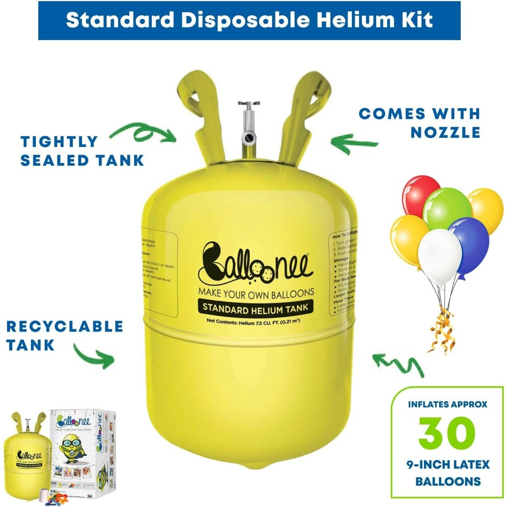 발룬스 스탠다드 일회용 헬륨 탱크 7.5 Cu Ft - - Balloon Pump Hand 리뷰 및 가격