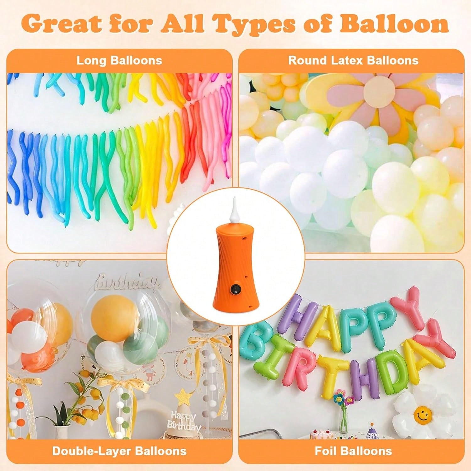 긴 풍선용 전기 풍선 펌프, 전기 풍선 공기 주입기,  - Balloon Pump Hand 리뷰 및 가격